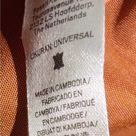 Fossil Brown Leather Large Kyler Tote Bag - Picture 9 of 12